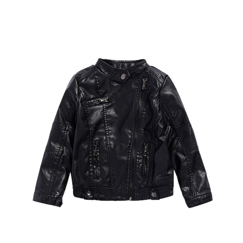 Girls Black Rock Motorcycle Pu - огляд і ціна Streetwear Brand Photography