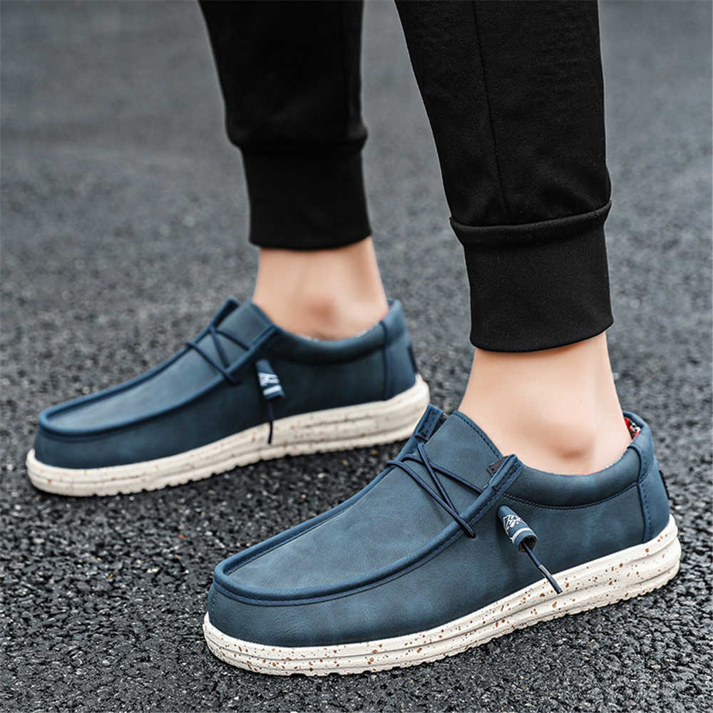 Round Foot Non-slip Men's Snea - огляд і ціна Streetwear Brand Shoes