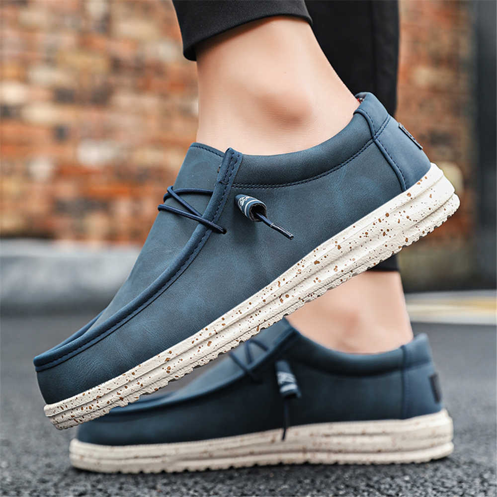 Round Foot Non-slip Men's Snea - огляд і ціна Streetwear Brand Shoes