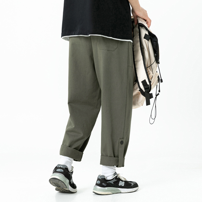 Working Pants Mens Casual Stra - огляд і ціна Streetwear Brand Japanese