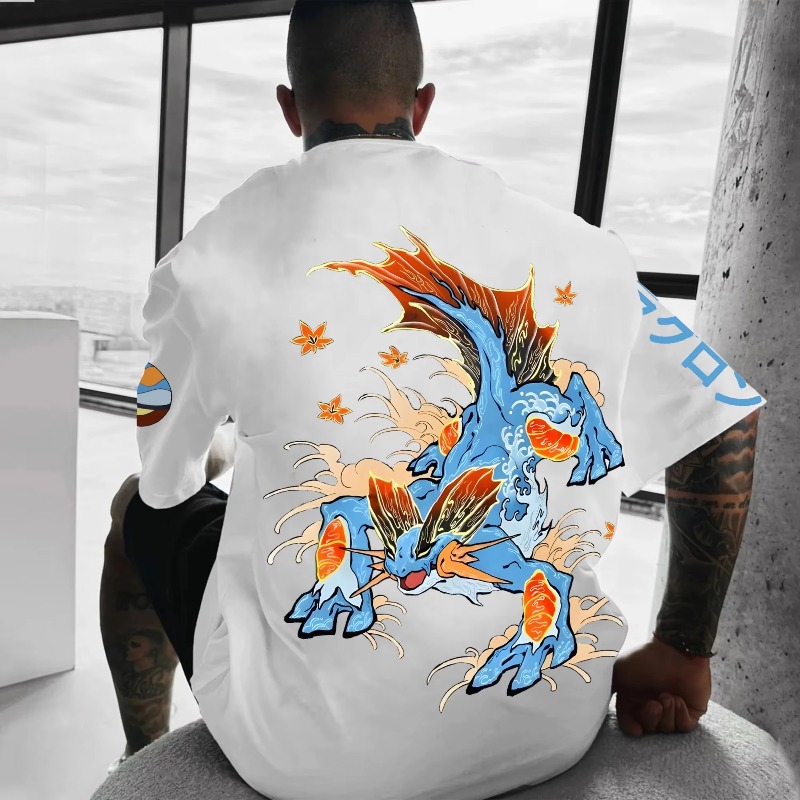 Pokémon Co-branded Print T-shi - огляд і ціна Streetwear Brand Japan