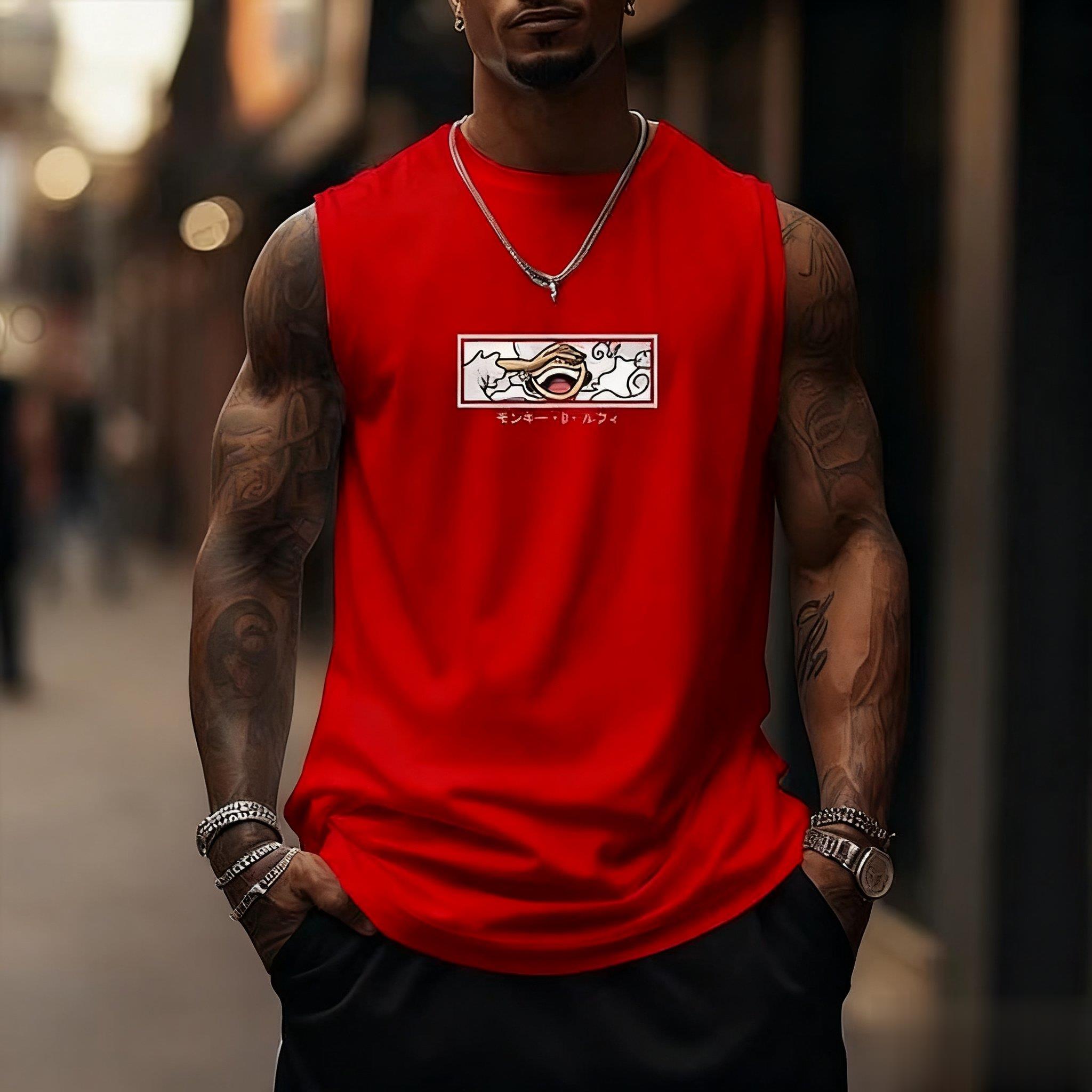 One Piece Luffy Gear 5 Tank To - огляд і ціна Streetwear Brand Japan