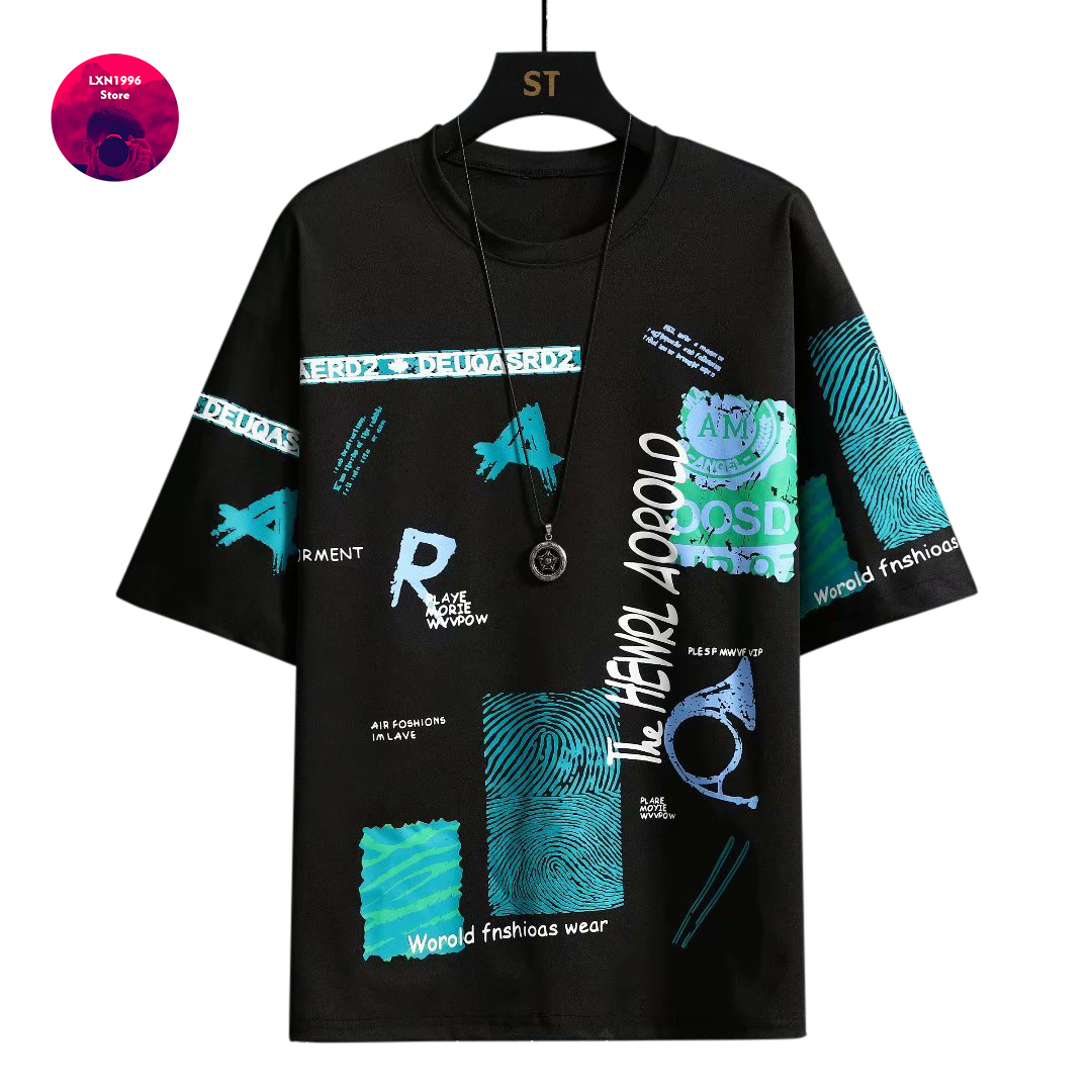 Men Harajuku Graphic Black Sum - огляд і ціна Streetwear Brand Japan