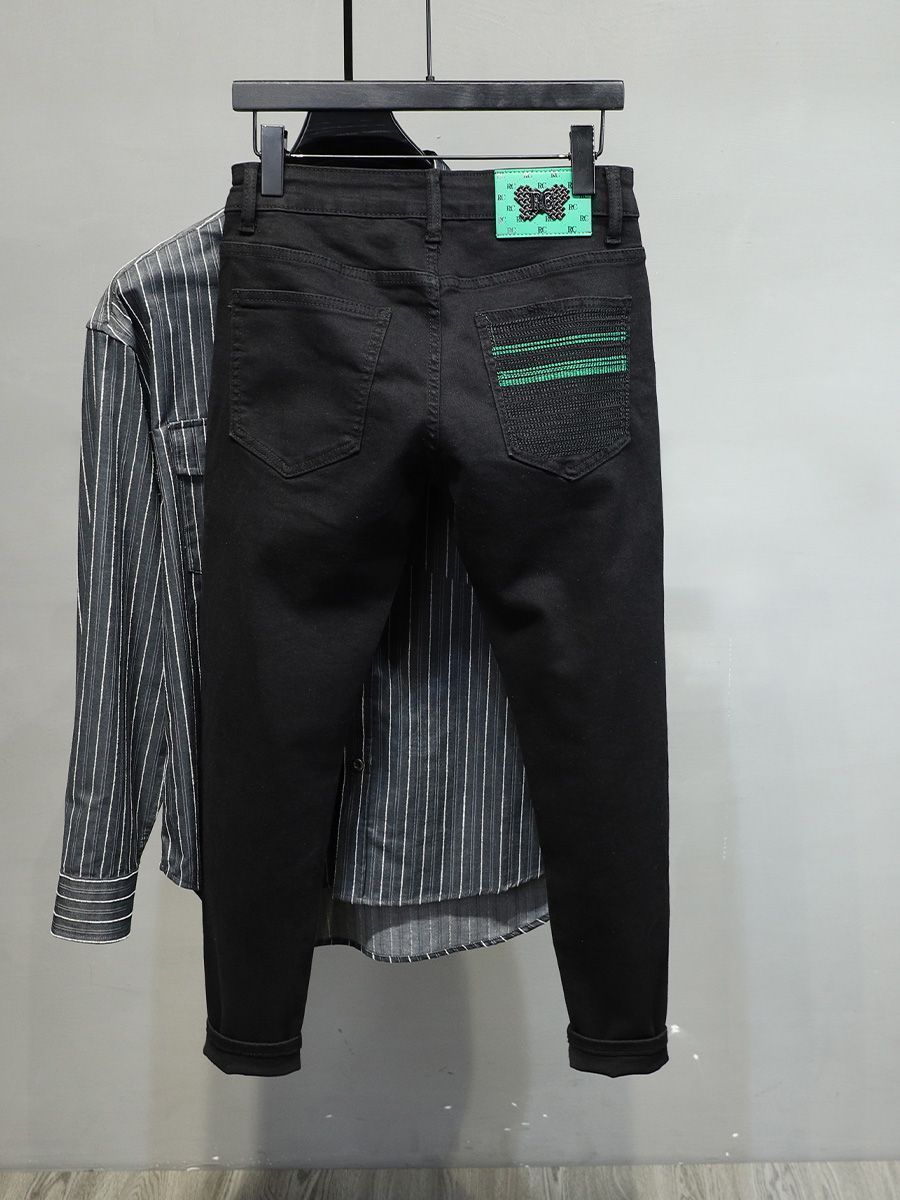 Luxury Brand Men Jeans Men's B - огляд і ціна Streetwear Brand Jeans