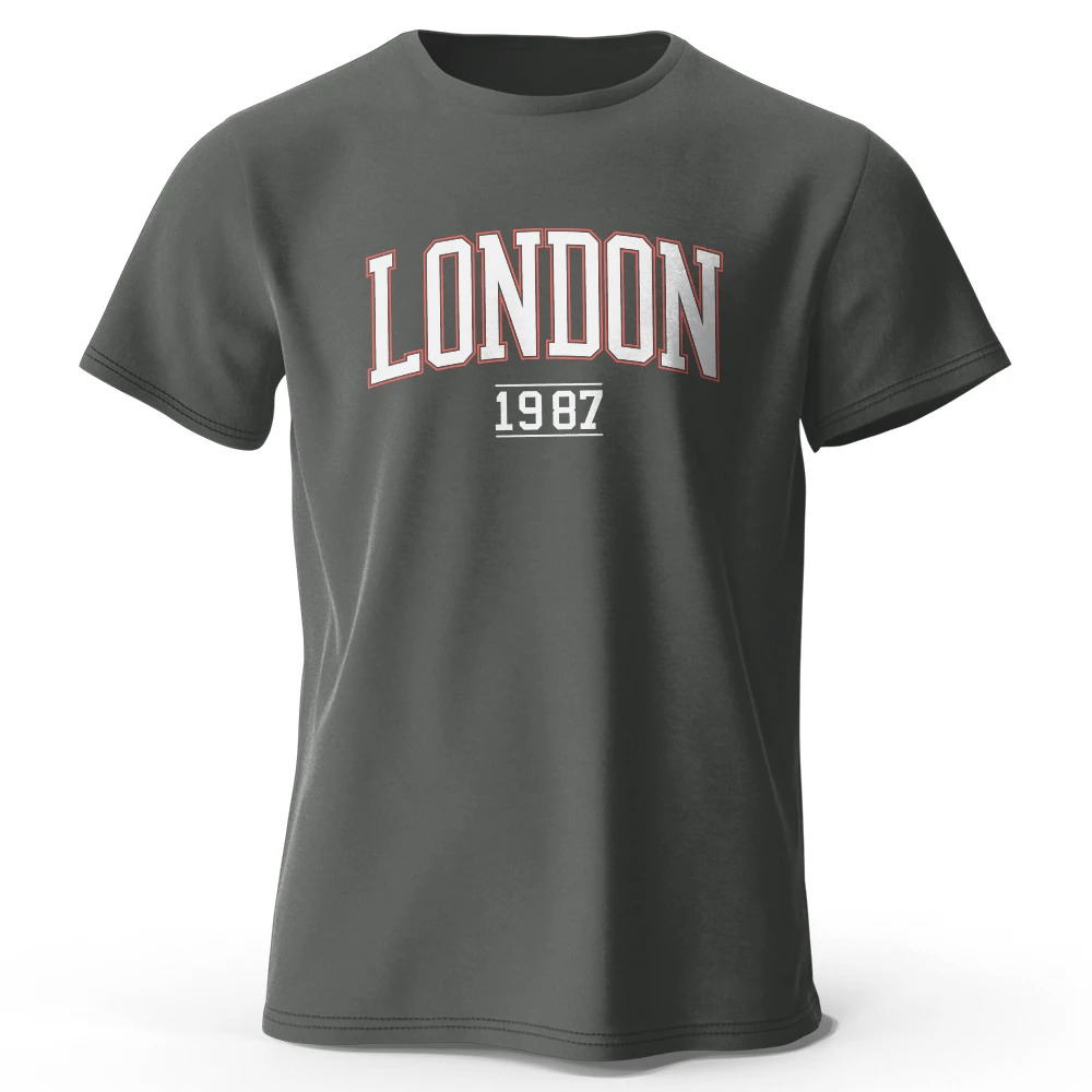 S-4XL Men's London 1987 Vintag - огляд і ціна Streetwear Brand London